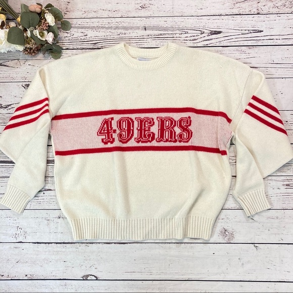 Nfl Vintage 49ers Knit Sweater 